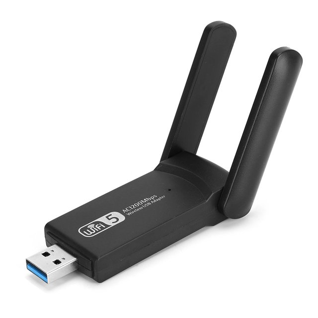 Cergrey Wireless USB Adapter Dual Antenna USB 3.0 WiFi Wireless Adapter Card 1200 Mbps