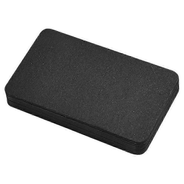 100pcs Small Index Flash Cards Blank Paper Business Cards Black Cardstock Learning Cards Mini Note Cards For DIY Present and Craft Scrapbooking