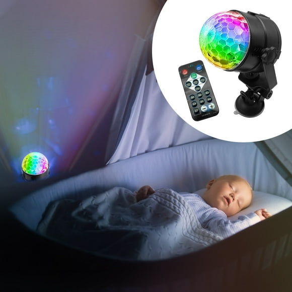 Ganfancp Suction Cup Bracket Ball Small Ball Light Usb Mini Car Dj Light Led Home Ktv Colorful Stage Light Deals of the Day
