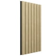 thumbnail image 2 of Ekena Millwork AcoustixPro Noise Cancelling Concave Small Slat Wall Panel 11"W x 94 1/2"H, Antique White (2 Pack), 2 of 7