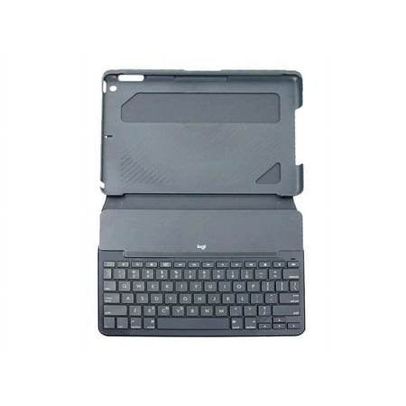Logitech - Slim Folio Keyboard Folio for Apple iPad (5th & 6th Gen) - Black