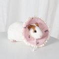 thumbnail image 3 of Flmtop Recovery E-Collar Ruffle Edge Anti-lick Fabric Hamster Pet Protective Collar for Squirrel Blue, 3 of 9