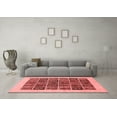 thumbnail image 3 of Ahgly Company Indoor Rectangle Abstract Red Modern Area Rugs, 2' x 3', 3 of 4