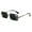 Black, variant on Men Metal Rimless Outdoor Reading Sunglasses - Rectangular Fashion Full Lens Tinted Readers