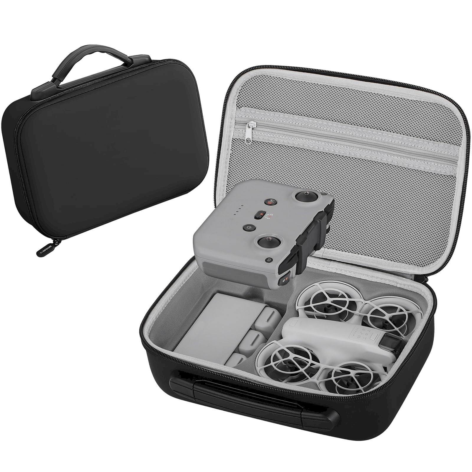 BNNG Clearance Durable DJI Storage Bag Handheld Flight Camera Set Portable Protective Box Perforable Travel Storage Bag for DJI Drone Accessories Toy Storage Organizer