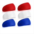 thumbnail image 1 of 6 Uds. Diademas para Niños, Bandas para el Sudor Atléticas, Diademas para Fútbol, Bandas para el Sudor, Banda Elástica Absorbente de Sudor, 1 of 6
