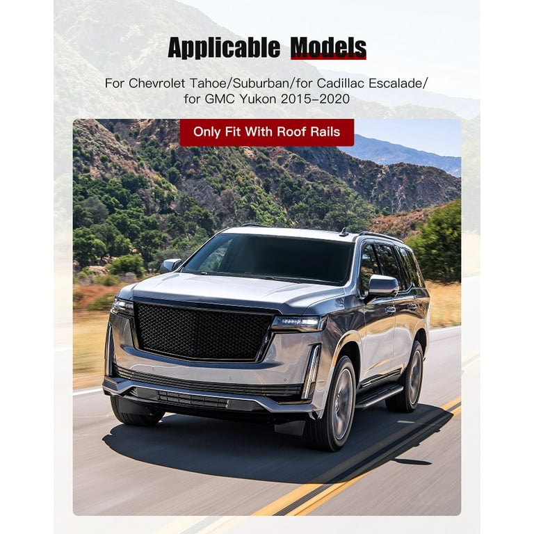 Max Loading 220lb Heavy Duty Roof Rack Cross Bars Fit For