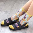 thumbnail image 4 of HSHDLDF Women Sheer Sock Elastic See Through Socks, 4 of 6
