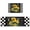 Sunflower Plaid, variant on Kitchen Rugs Set of 2, Spring Wild Flowers Kitchen Mats Rugs Non Skid Washable Anti Fatiguee, Vintage Floral Water Absorption Doormat Carpet for Bedroom/Bathroom/Living Room, 19.7x31.5in 19.7x47.2in