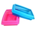 thumbnail image 3 of Caja de arena para gatos Colco Complimentos de Domesticos 37 x 26 x 11 cm Azul, 3 of 8