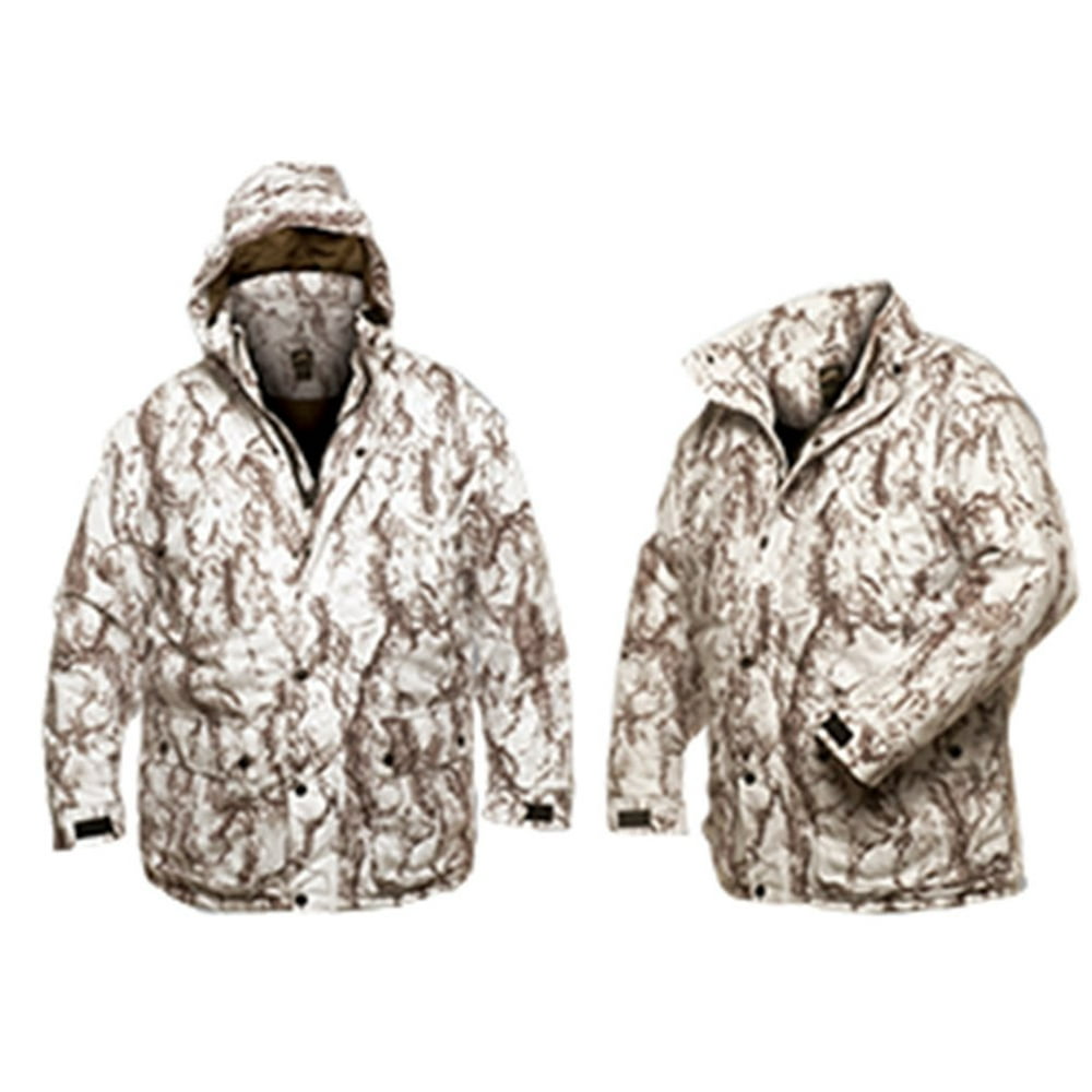 Natural Gear Natural Gear Waterproof Insulated Parka Snow Camo Large