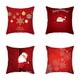 thumbnail image 4 of Funda de cojín navideña, decoración navideña para el hogar, Papá Noel, adorno navideño, regalo de Navidad, Navidad 2021, Feliz Año Nuevo 2022, 4 of 4