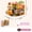 885104 Ulong's Kitchen-889pcs, variant on 536PCS Cute Cat Kitchen Interior Building Blocks Warm Home Mini Diorama Tabletop Scene Decor, Ages 6+