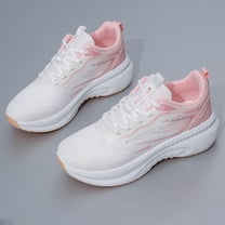 XIMIN Women's Tennis Walking Shoes Comfortable Running Walking Shoes Breathable Non-Slip Workout Gym Soften Wear Resistant Cross Training Athletic Sneakers