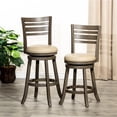 thumbnail image 5 of 30" Bar Stool with 360-Degree Industrial Swivel / Free Movement at the Bar, 5 of 5
