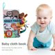thumbnail image 4 of Libro de tela de dibujos animados Animal Tails Baby Bath Book para niños y niñas (Mapache) Sywqhk libre de BPA, 4 of 6