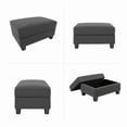 thumbnail image 5 of Bush Home Stockton Storage Ottoman, 5 of 11