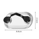 thumbnail image 3 of 2 Piezas Soporte Magnético para Gafas (Negro), Soporte Magnético para Gafas de Acero Inoxidable Soporte para Tarjeta de Identificación Ganchos para Gafas para Fijar a Cualquier Ropa, 3 of 5