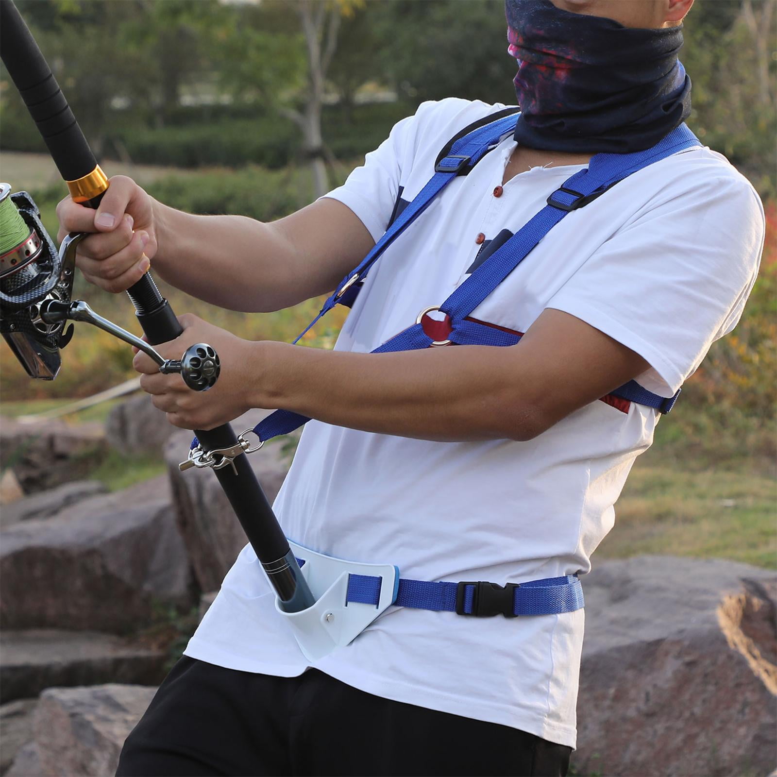fishing belt with rod holder Alijos AFTCO Small and lightThe fishing belt rod holder is a perfect wading accessory Fishing Belt Rod Holder, PU