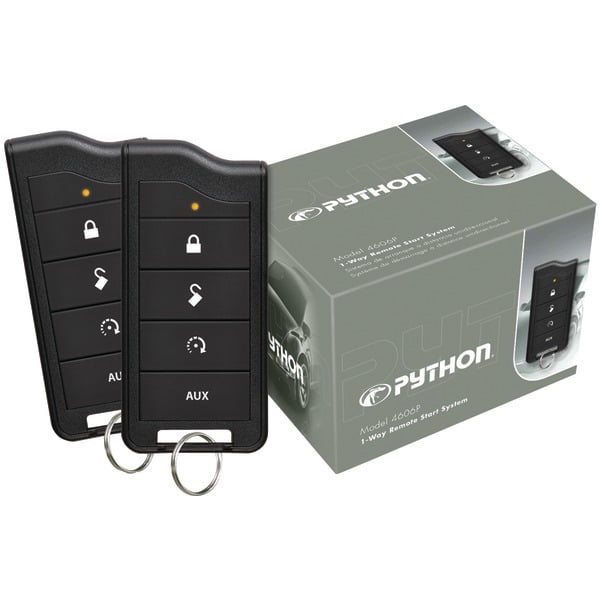 Python 4606P 4606P 1-Way Remote-Start System with .5-mile Range & 2 ...