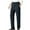 Blue, variant on Brondbend Men's Dress Pants Men's Casual Pants Straight Leg Stretch High Waist Zipper Pocket Trousers Solid Casual Warm Flat Front Trousers Classic Fit Date Night Suit Pants