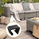 thumbnail image 3 of 2025 Latest Model 12pcs Rattan Furniture Clips Outdoor Patio Wicker Furniture, 3 of 4