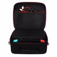 thumbnail image 1 of Nintendo Switch Case, Bag For Nintendo Switch, Protective Cover Bag For Nintendo Switch Console, Pro Controller, Power Adapter, 21 Game Cards And Other Accessories, Black, 1 of 4