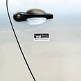 thumbnail image 2 of Shisuyan 2pcs Car Styling Vinyl Sticker Warning Sign Anti-Theft Car Door Decal Don'T Touch Anti-Theft System Auto Window Sticker For Protection, 2 of 8