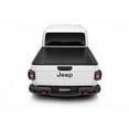 thumbnail image 2 of Convient 2020-2023 Jeep Gladiator JT UnderCover Couverture UX32010 Ultra Flex; Pliage Rigide; Profil Bas; 2 Plis/3 Panneaux; Noir Mat; Aluminium; Non-Verrouillant; Rail de Lit Compatible/bonnet de Lit Compatible, 2 of 9