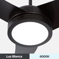 thumbnail image 3 of Ventilador de Techo 42" LED Café Oscuro 18W 3 Velocidades LámparaYa 21159-9, 3 of 7