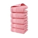 thumbnail image 2 of 5 Pcs Bath Towels Set Thick Soft Absorbent Towel Set Of 5 Household Wash Face Gift Towel, Rosa, 2 of 7