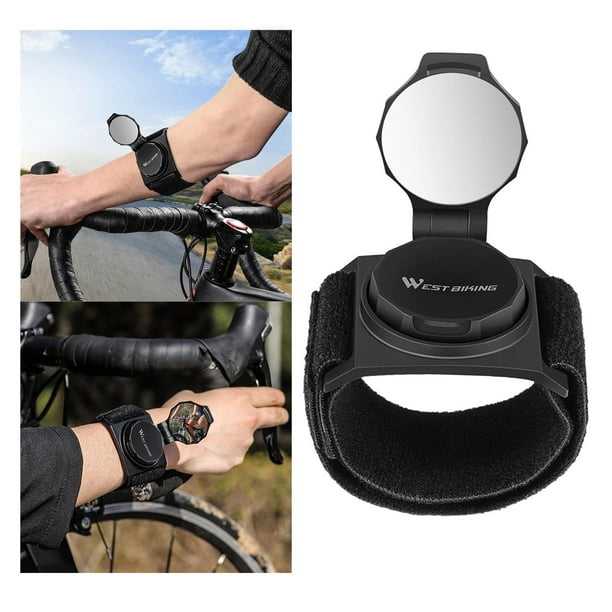 Bike Mirror Wrist Strap Rotatable Adjustable