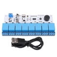 thumbnail image 2 of Voice Recognition Relay, US516P6 Offline Voice Recognition Chip, Type C Interface, 5.08mm Screw Wiring Socket, Self Locking Mode, LED, Audio Relay for Smart Appliance, 2 of 7