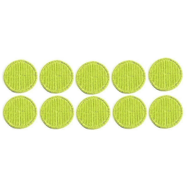 For Steam Twister Replacement Pads - 10Pcs Microfibre Pads for Steam Twister Steam Cleaner - for All Floors and Surfaces