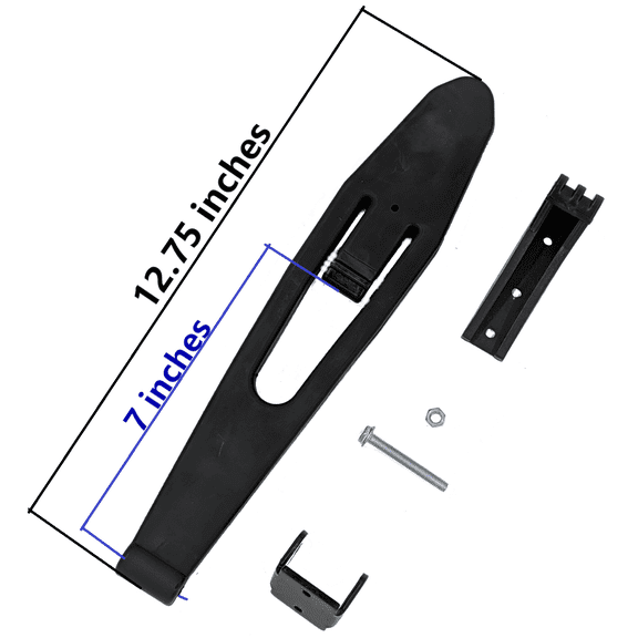 Hood Latch kit 17-12348-000 compatible with Freightliner model FLD 120 classic,FHL-4546 FLD12064ST, Volvo V1118205 & Mack Truck 3QM39B