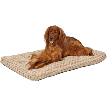 Midwest Quiet Time 40-By-27-Inch Ombre? Swirl Deluxe Pet Bed Multi-Colored