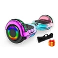 thumbnail image 2 of Hoverboard Patineta Eléctrica YOOPI WHEELS HB02 Bluetooth Mochila incluida Multicolor Metálico, 2 of 4