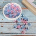 thumbnail image 2 of Acrylic  Toy, Lovely Color Acrylic ,  100Pcs For Baby Kids Transparent Pink + Blue,Solid Color Mixing,Transparent Color Mixing, 2 of 8
