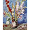 thumbnail image 2 of Vase With Gladioli Poster Print by Vincent Van Gogh, 2 of 2