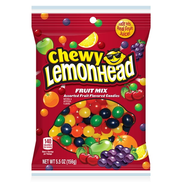 Lemonhead, Fruit Mix Chewy Candy, 5.5 Oz