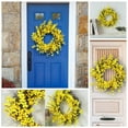 thumbnail image 2 of Tkrady 2024 New Cangyan Small Yellow Flower Wreath Decoration Outdoor Wreath Door And Window Pendant Garland Decoration, 2 of 6