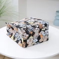 thumbnail image 5 of Women High Capacity Canvas Cartoon Pictures Lunch Bag Mommy Bag Printed Handbag Tote Bags 3, 5 of 8