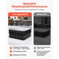 thumbnail image 4 of KFFKFF Outdoor Hot Tub Cover, 80 x 80 x 20 Inch Weather-Resistant and Waterproof Protector, Crafted from Durable 600D Oxford Fabric with 950N Tear Resistance, Square Spa Cover for Hot Tub, Black, 4 of 9