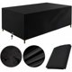 thumbnail image 1 of Funda para muebles de jardín de 200 x 100 x 75 cm, lona protectora para mesa de jardín, muebles de exterior, impermeable, resistente al viento, anti-UV, resistente al frío, funda para, 1 of 5