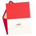 thumbnail image 4 of Hallmark Signature Christmas Card (Floral Merry Christmas), 4 of 6