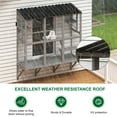 thumbnail image 6 of TIMHAKA Wooden Cat Window Box Enclosure w/ 4 Platforms for Multiple Indoor Cats, 6 of 9