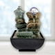 thumbnail image 4 of Fuente de agua de mesa con cascada decorativa para interiores con luces LED Estilo 2, 4 of 8