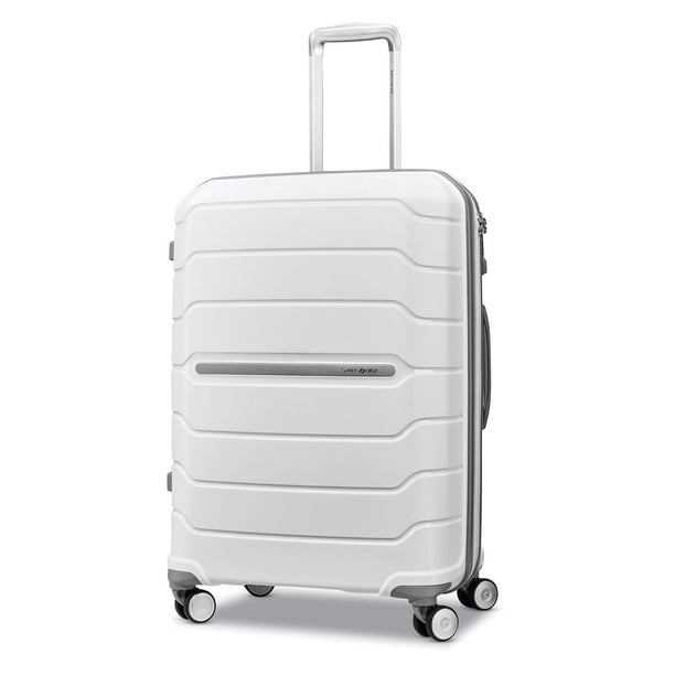 Maleta Samsonite Freeform Hardside de 24 pulgadas, color blanco