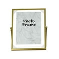 thumbnail image 1 of Fesfesfes Flower Photo Frame Handmade Botanical Specimen Display Parent-Child Keepsake Glass Shadowbox with Embossed Metal Edging, 1 of 5
