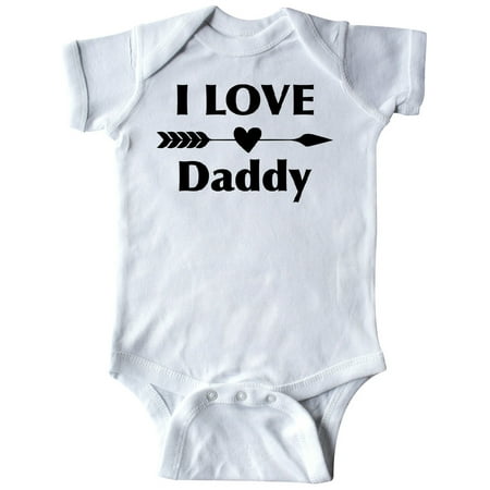 

Inktastic I Love Daddy Gift Baby Boy or Baby Girl Bodysuit